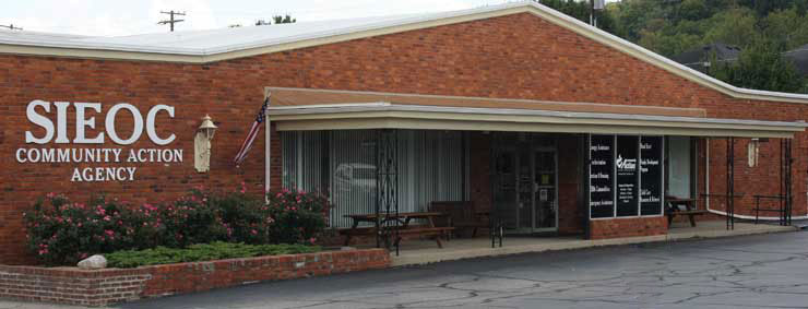 SIEOC office building on Importing Street, Aurora, Indiana