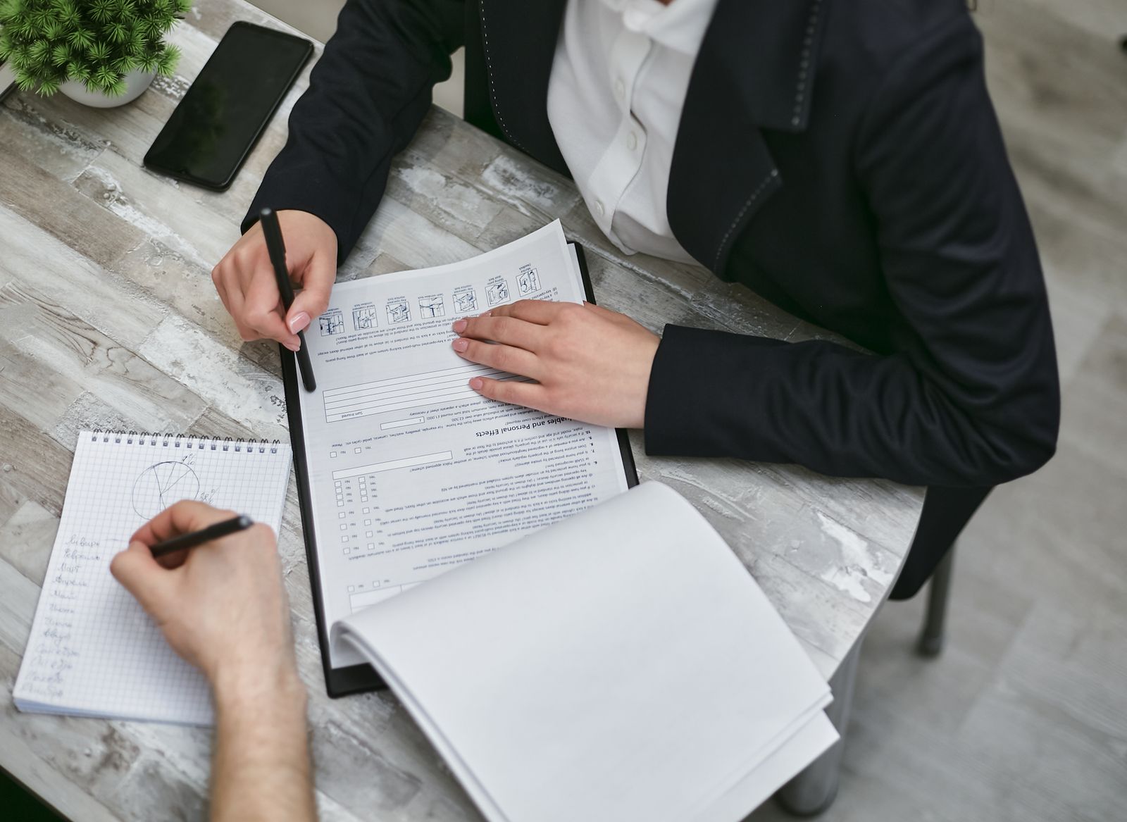 Gathering the forms and documents needed for a health coverage application